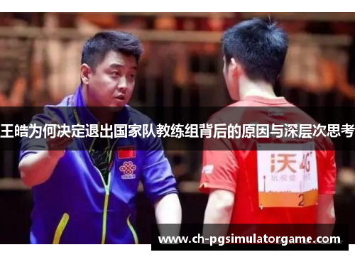 王皓为何决定退出国家队教练组背后的原因与深层次思考
