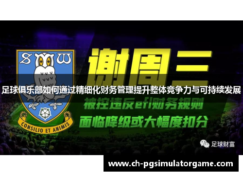 足球俱乐部如何通过精细化财务管理提升整体竞争力与可持续发展